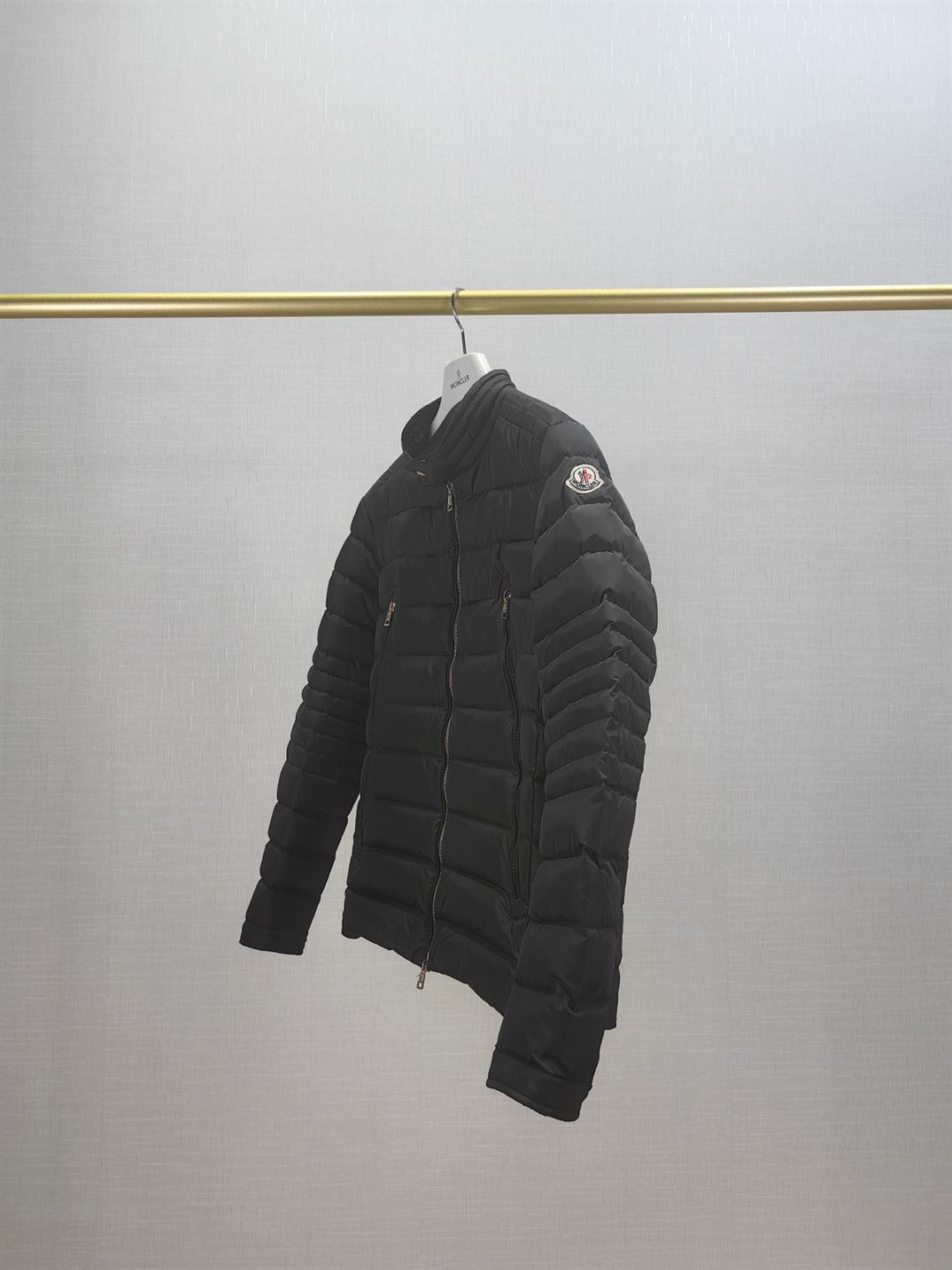MONCLER AMIOT SHORT DOWN JACKET BLACK - MC091