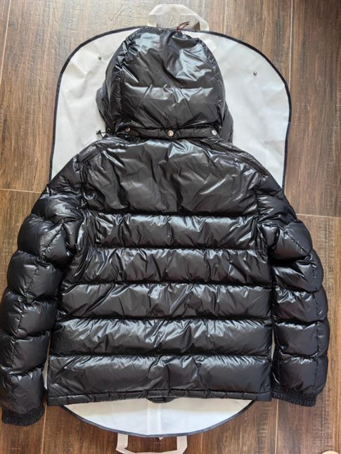 MONCLER BLACK WOLLASTONA DOWN JACKET - MC081