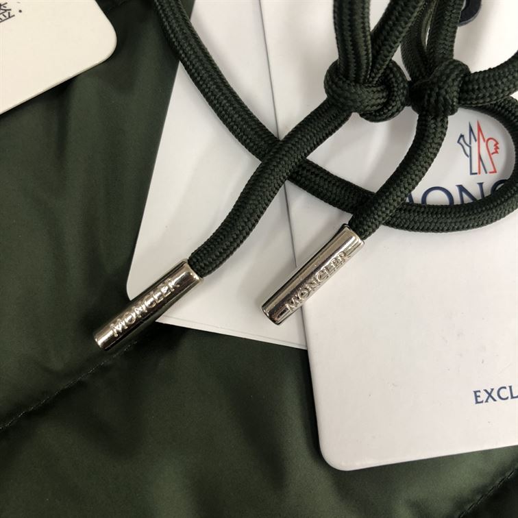 MONCLER DOWN FRONT FULL ZIP CARDIGAN GREEN - MC097