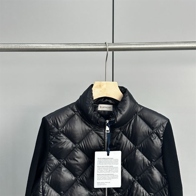 MONCLER DOWN PUFFER WOOL CARDIGAN - MC031