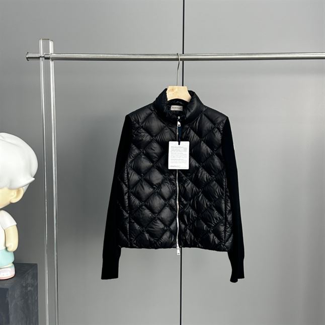 MONCLER DOWN PUFFER WOOL CARDIGAN - MC031