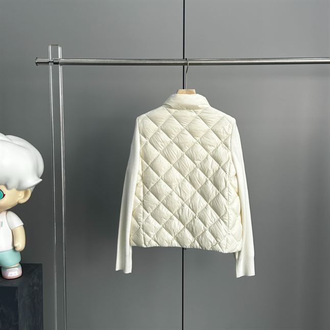 MONCLER DOWN PUFFER WOOL CARDIGAN - MC032