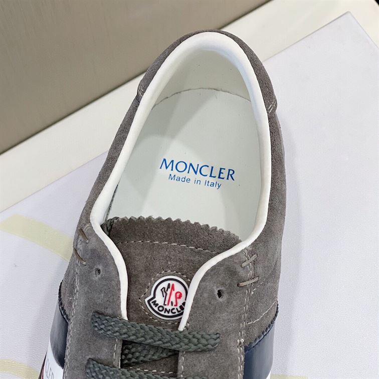 MONCLER NEW MONACO SUEDE SNEAKERS - MCS004