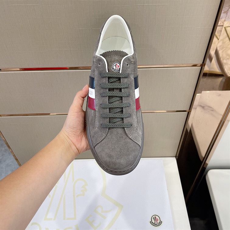 MONCLER NEW MONACO SUEDE SNEAKERS - MCS004