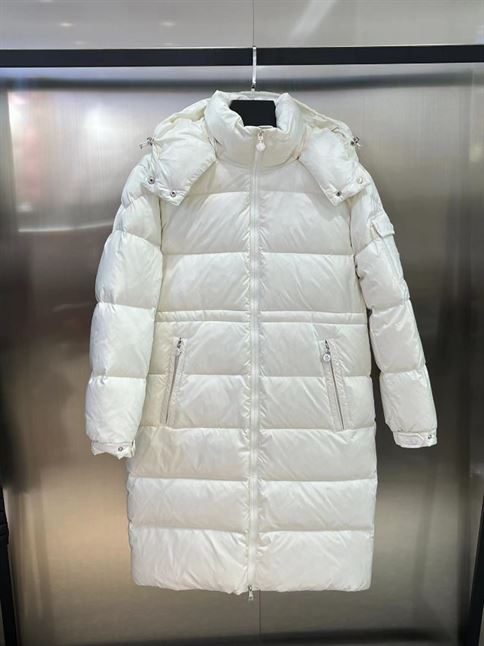 MONCLER WHITE CAVETTAZ DOWN JACKET - MC064