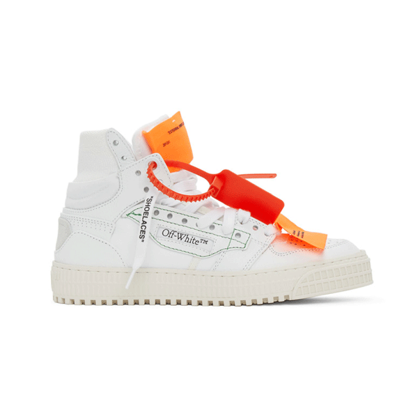 OFF-WHITE 3.0 COURT LEATHER HIGH-TOP SNEAKERS - OFW009