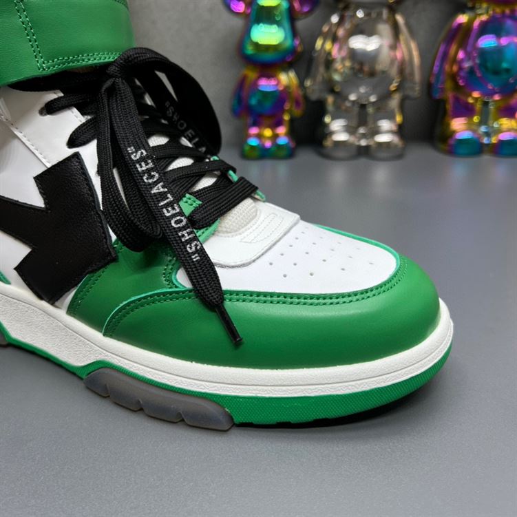 OFF-WHITE OUT OFF OFFICE MID TOP LEA - OFW021