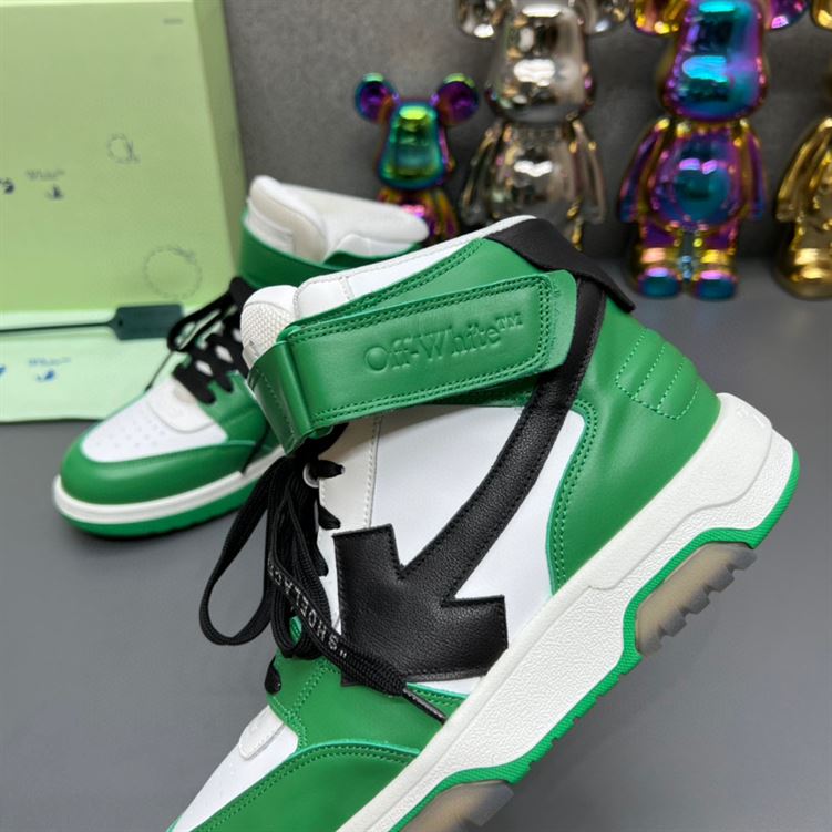 OFF-WHITE OUT OFF OFFICE MID TOP LEA - OFW021