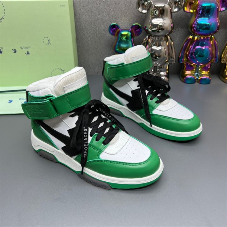 OFF-WHITE OUT OFF OFFICE MID TOP LEA - OFW021