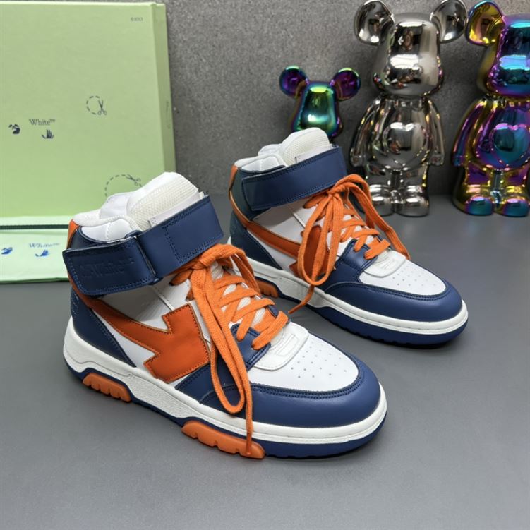 OFF-WHITE OUT OFF OFFICE MID TOP LEA - OFW034