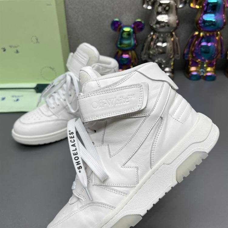OFF-WHITE OUT OFF OFFICE MID TOP LEA - OFW037
