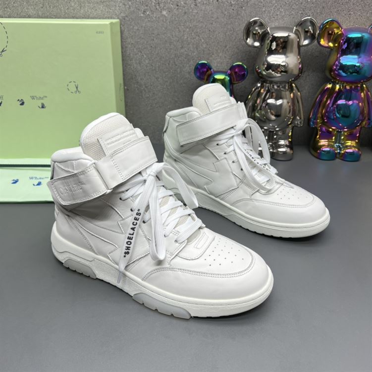 OFF-WHITE OUT OFF OFFICE MID TOP LEA - OFW037