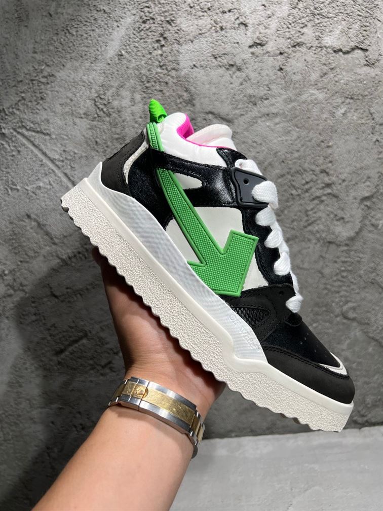 OFF-WHITE SPONGE MID-TOP SNEAKERS - OFW043