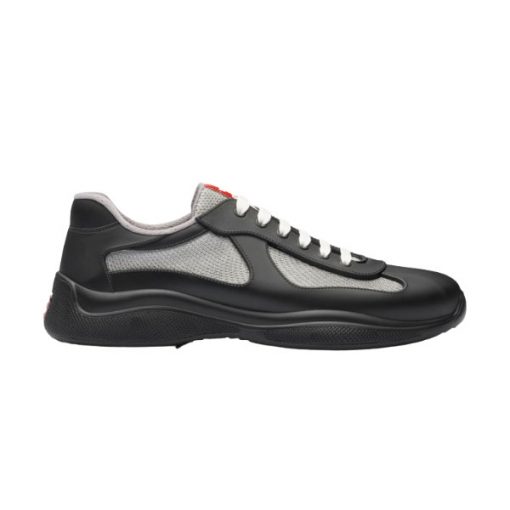 PRADA AMERICA'S CUP SOFT RUBBER AND BIKE FABRIC SNEAKERS - PRS045
