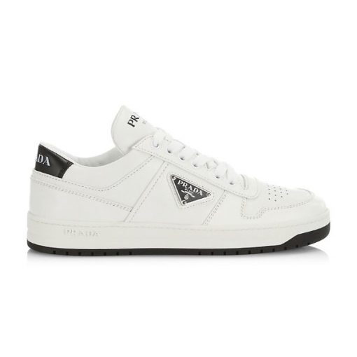 PRADA DOWNTOWN LEATHER SNEAKERS - PRS053