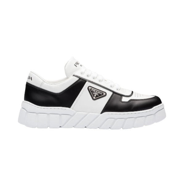 PRADA LEATHER SNEAKERS - PRS016