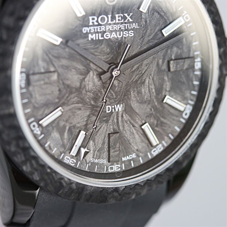 ROLEX MILGAUSS DIW CARBON FIBER