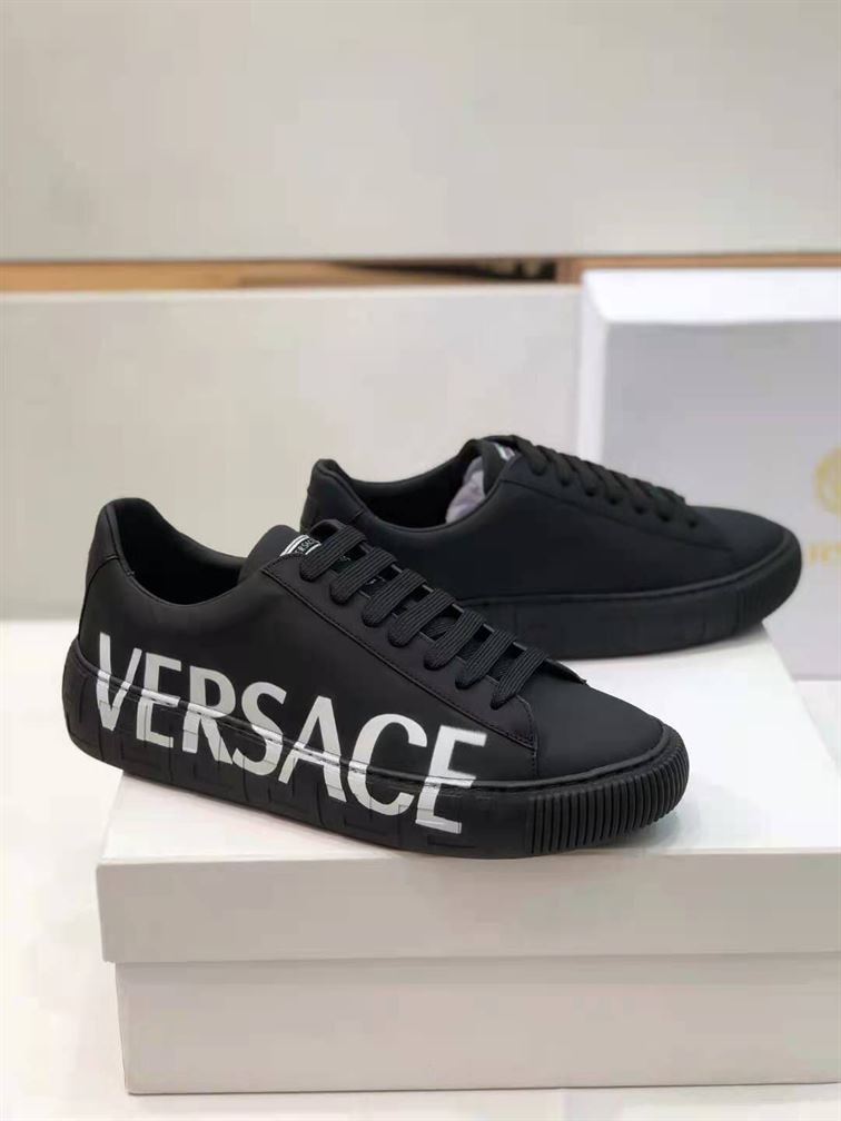 VERSACE GRECA LOGO SNEAKERS - VSS011