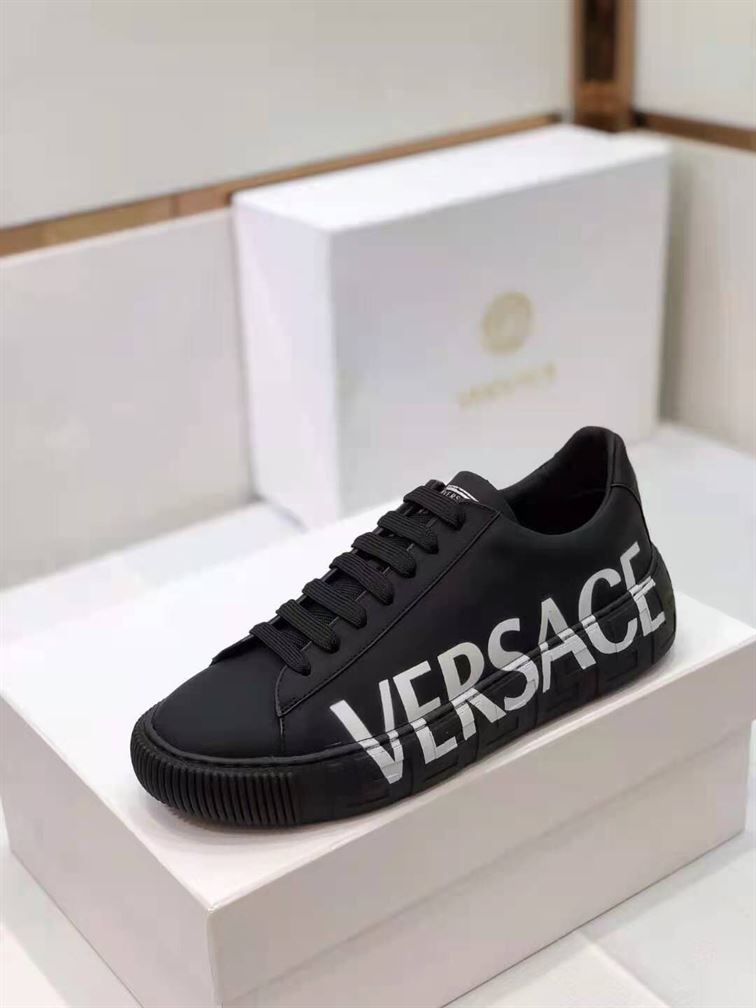 VERSACE GRECA LOGO SNEAKERS - VSS011