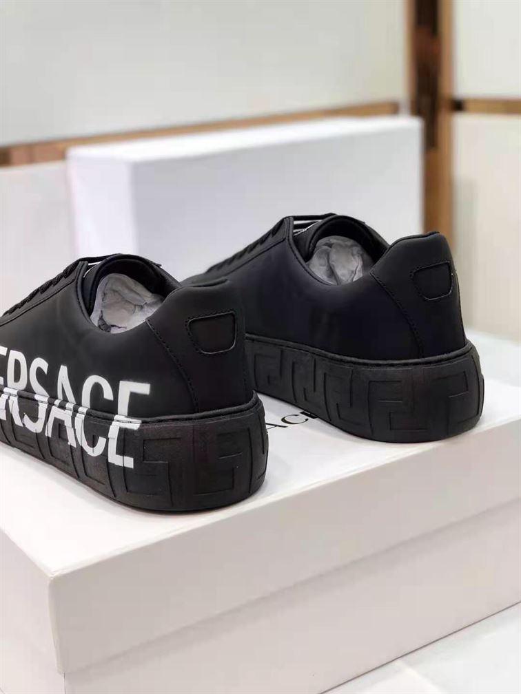 VERSACE GRECA LOGO SNEAKERS - VSS011