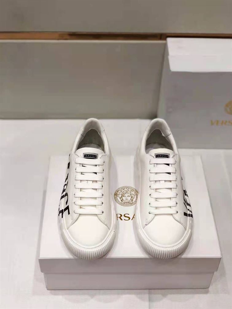 VERSACE GRECA LOGO SNEAKERS - VSS012