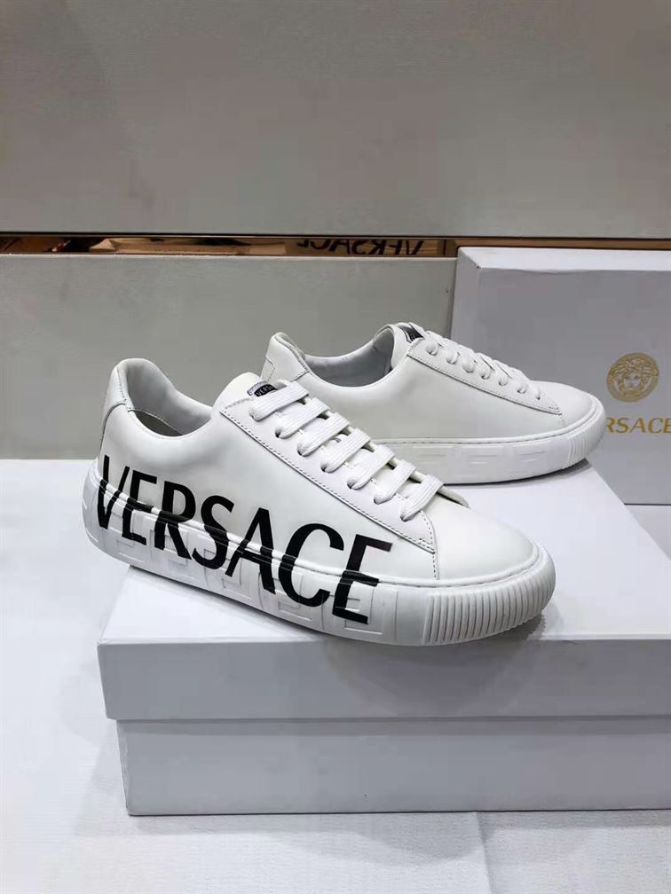 VERSACE GRECA LOGO SNEAKERS - VSS012