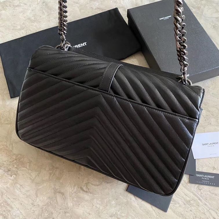 YSL COLLEGE BLACK BAG