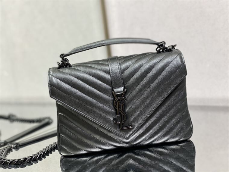 YSL COLLEGE BLACK BAG