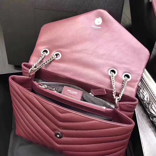 YSL LOULOU ROSEWOOD BAG