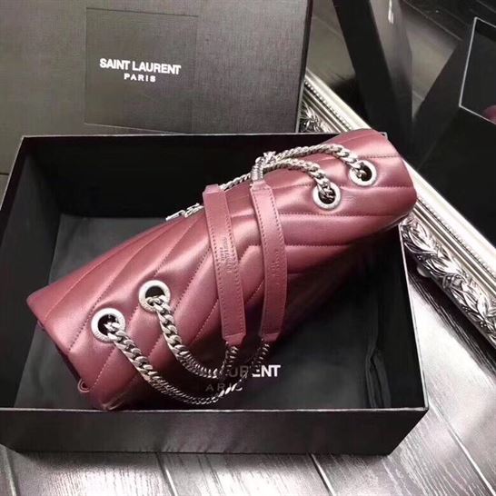 YSL LOULOU ROSEWOOD BAG