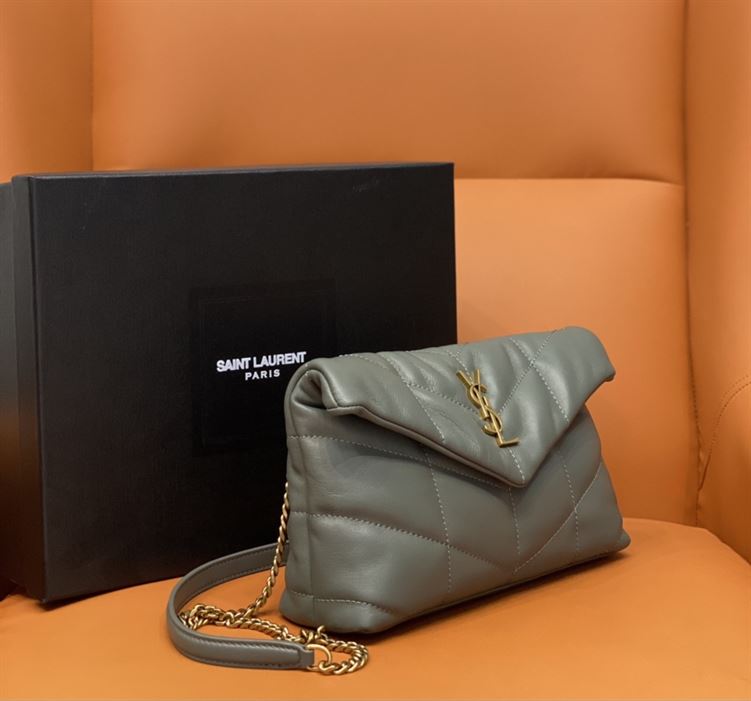 YSL PUFFER TOY BAG IN QUILTED LAMBSKIN