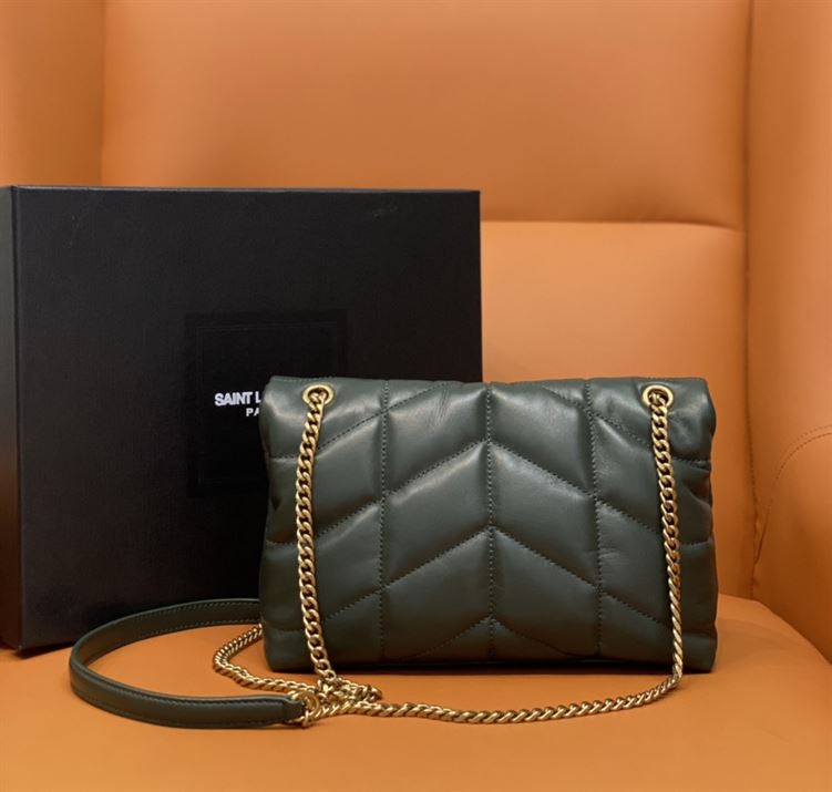 YSL PUFFER TOY BAG IN QUILTED LAMBSKIN