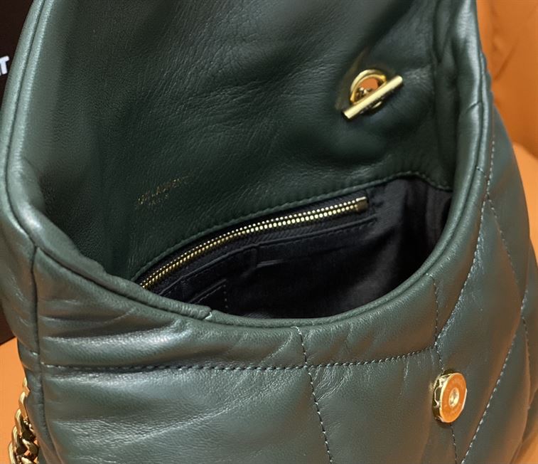 YSL PUFFER TOY BAG IN QUILTED LAMBSKIN