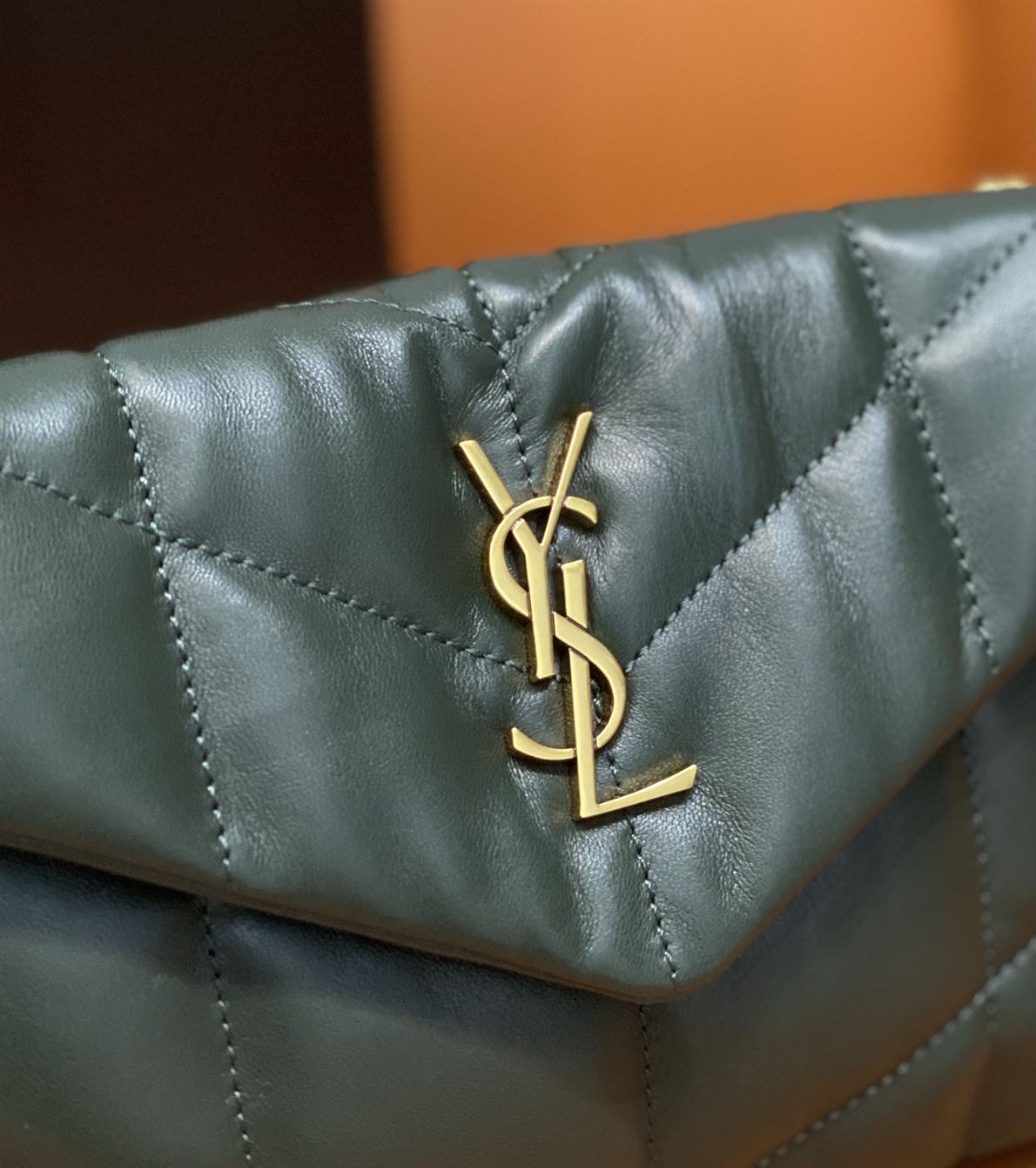 YSL PUFFER TOY BAG IN QUILTED LAMBSKIN