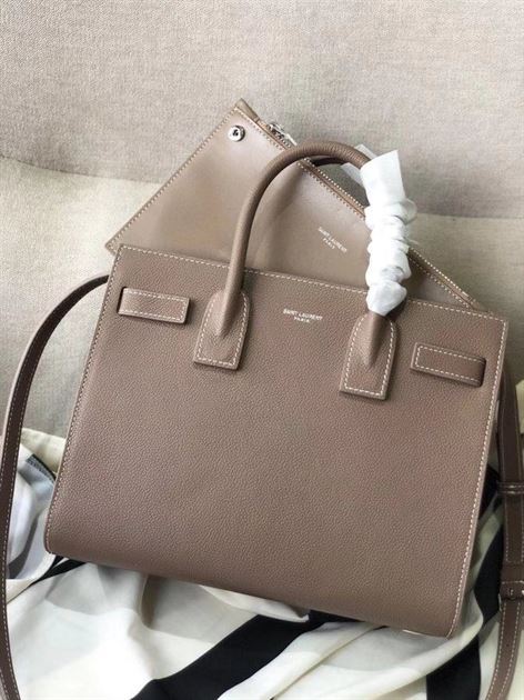 YSL SAC DE JOUR BEIGE BAG