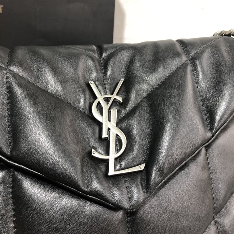 YSL SMALL PUFFER IN QUILTED NAPPA LEATHER