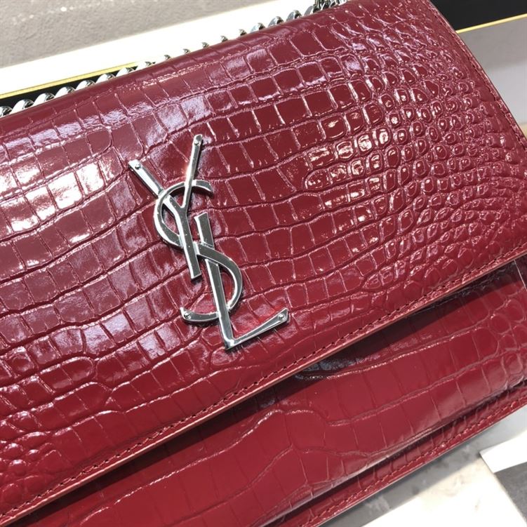 YSL SUNSET RED BAG