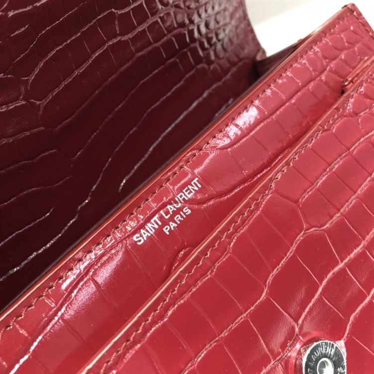 YSL SUNSET RED BAG
