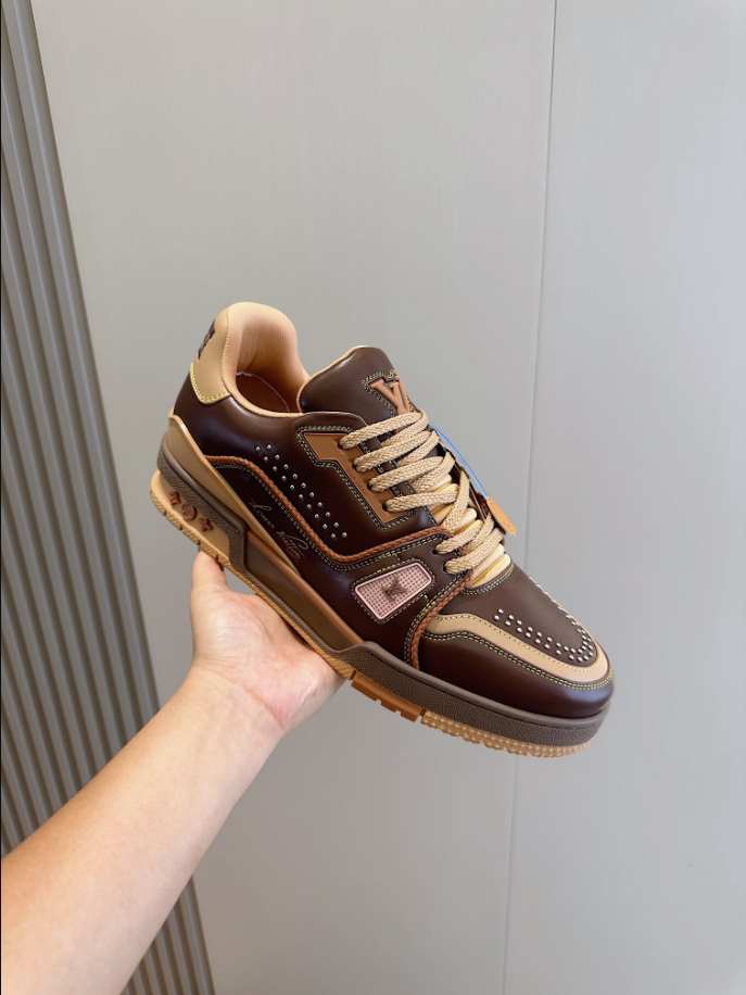 Louis Vuitton LV Trainer Marron Brown Sneaker