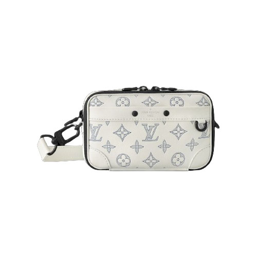 Louis Vuitton Alpha Wearable Wallet White Bag