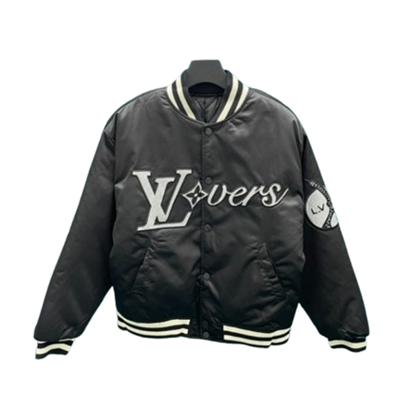 LOUIS VUITTON 'LV LOVERS' BLACK COAT - LVC042