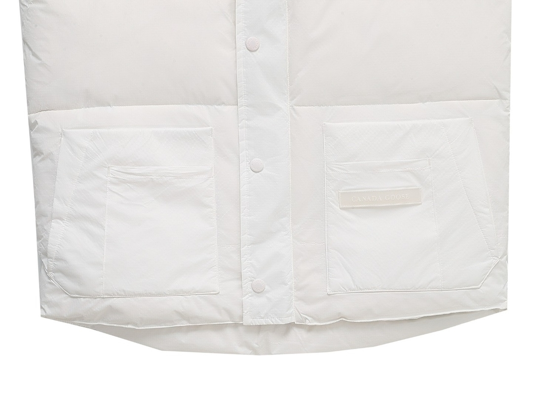 CANADA GOOSE WHITE VEST - CN33
