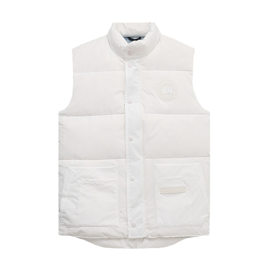 CANADA GOOSE WHITE VEST - CN33