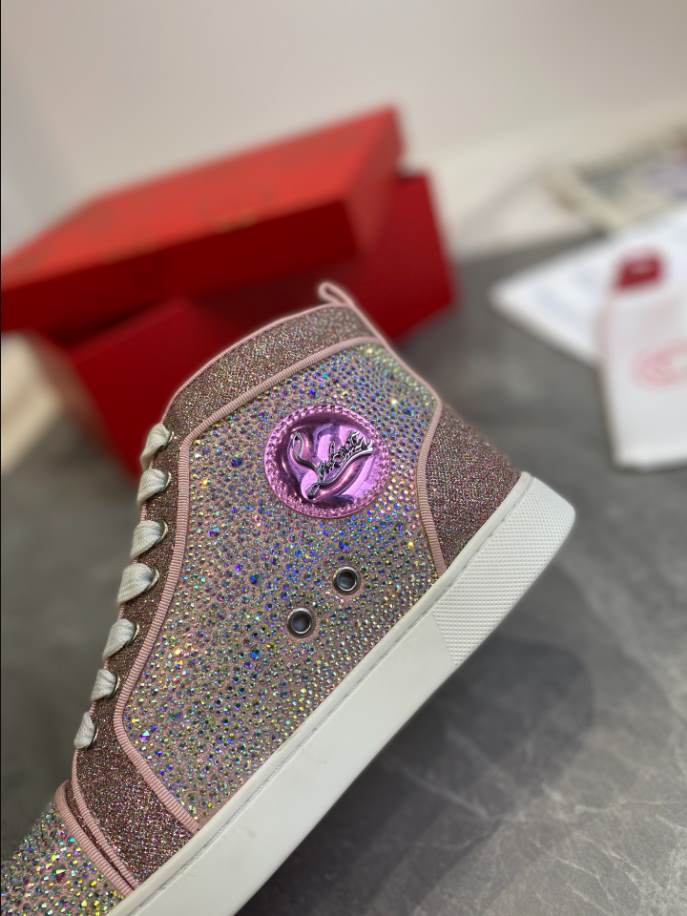 Christian Louboutin Low Top Rose Sneaker - CLS052