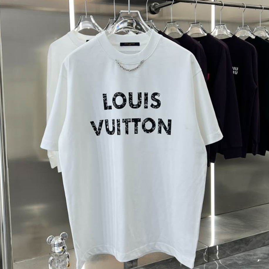 Louis Vuitton White Short Sleeve Shirt - LVTS076