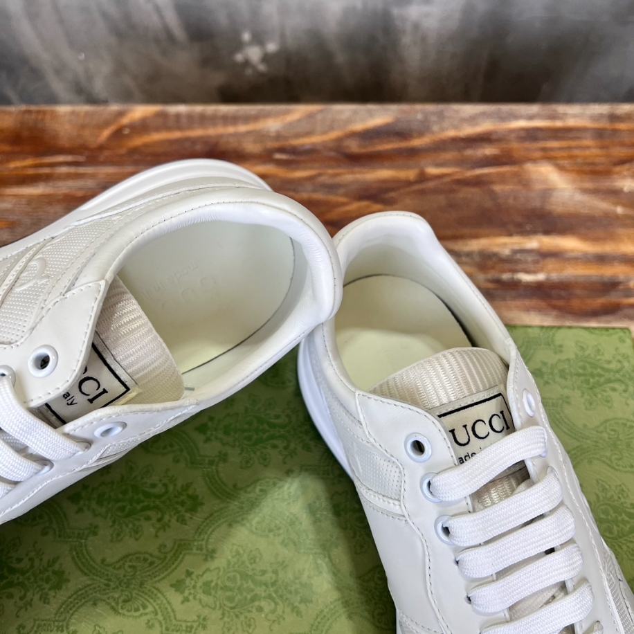 Gucci White Mid Sneaker - GCC165