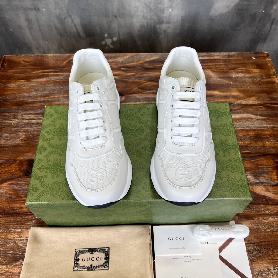 Gucci White Mid Sneaker - GCC165