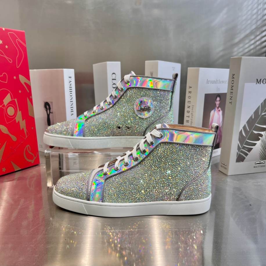 Christian Louboutin Silver Stones Sneaker - CLS056