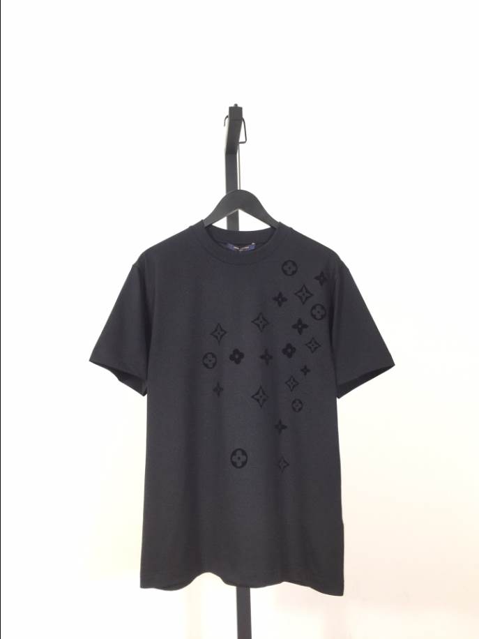 Louis Vuitton Flower Logo Shirt Grey - LVTS083