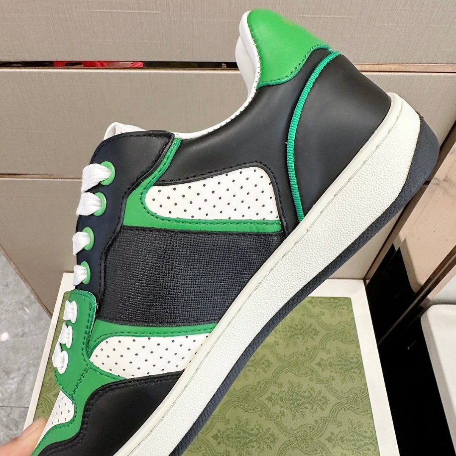 Gucci Con Nastro Web Green Sneaker - GCC178